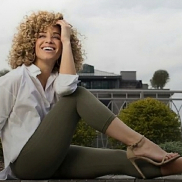 Shapewear Spanx Olive Green Leggings - Picture 3 of 10